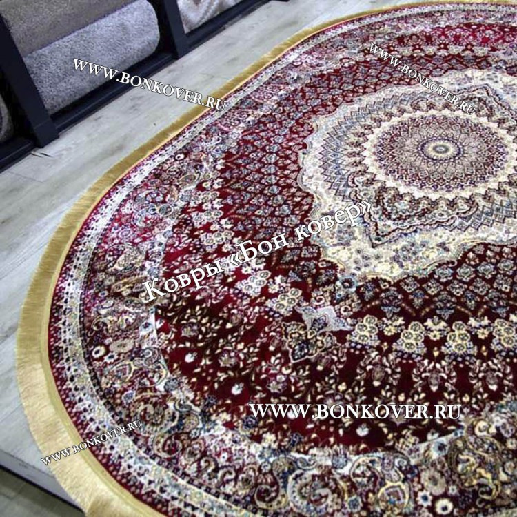 Восточный Овальный Ковер Медальон Дизайн 28762