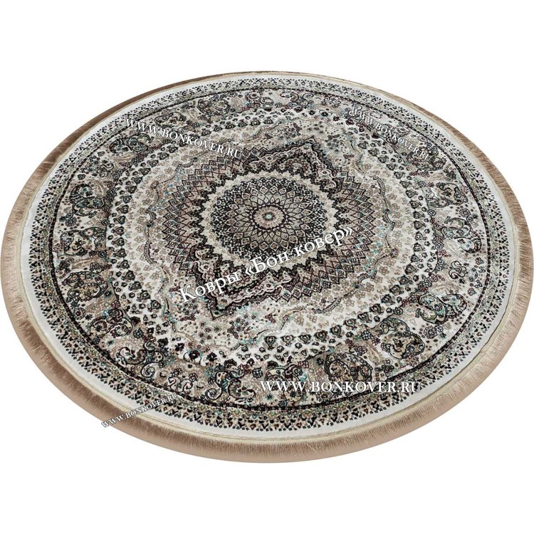 Круглый Ковер с Восточным Узором Медальон Арт 30340