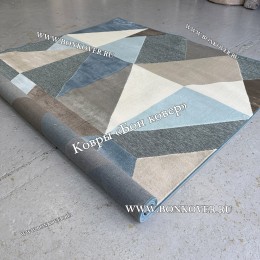 Геометрический Ковер Из Вискозы Дизайн 21617