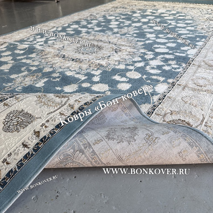 Турецкий Ковер Для гостиной New дизайн 99 Голубой