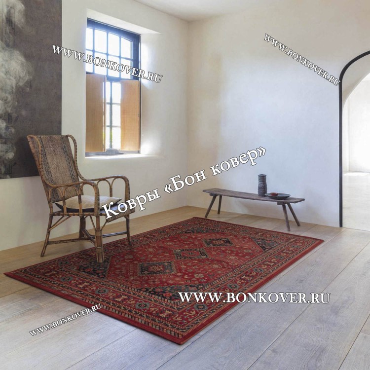 Шерстяной ковер для гостиной дизайн 05