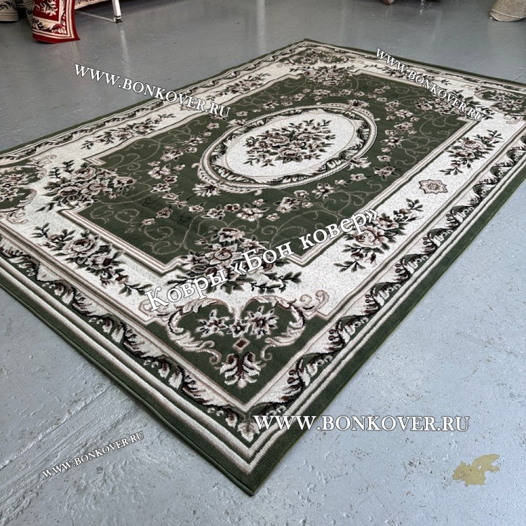 Ковер Лайт Карпет New 4 Дизайн 02 Зеленый