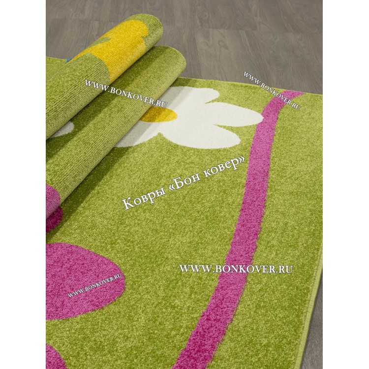Детский Ковер с Ромашками Для Комнаты Дизайн 30012