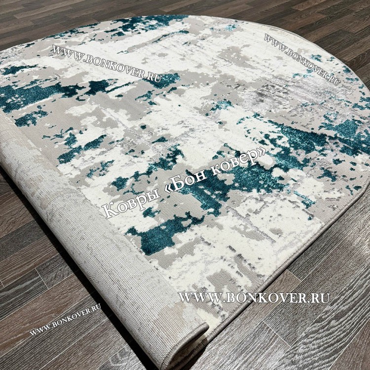 Современный ковер для комнаты дизайн 13 овал