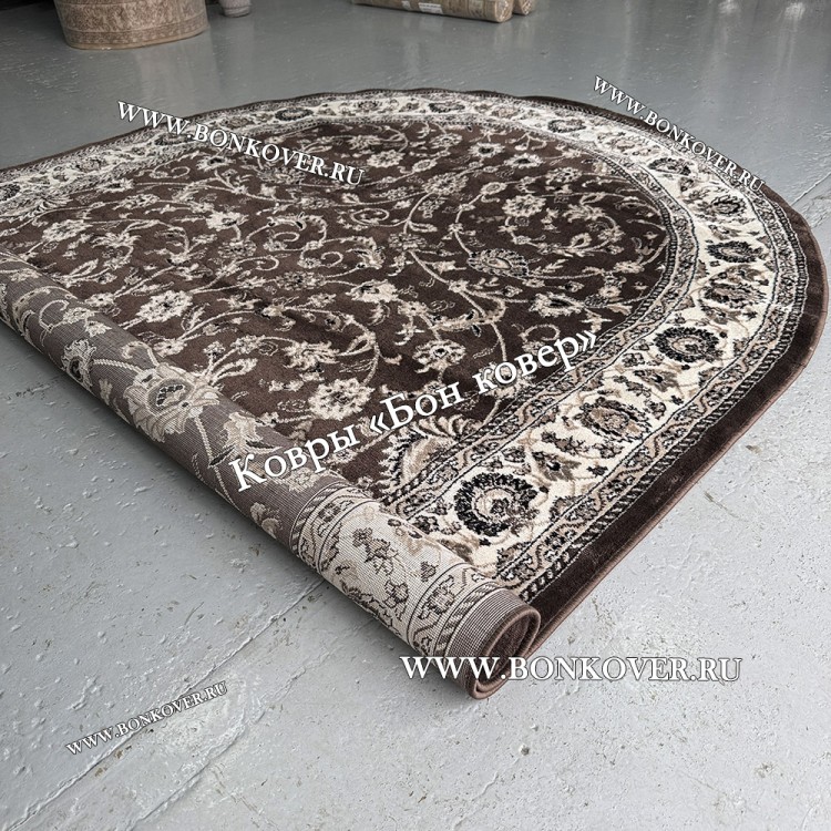 Ковер Российского Производства Дизайн 06 Коричневый Овальный