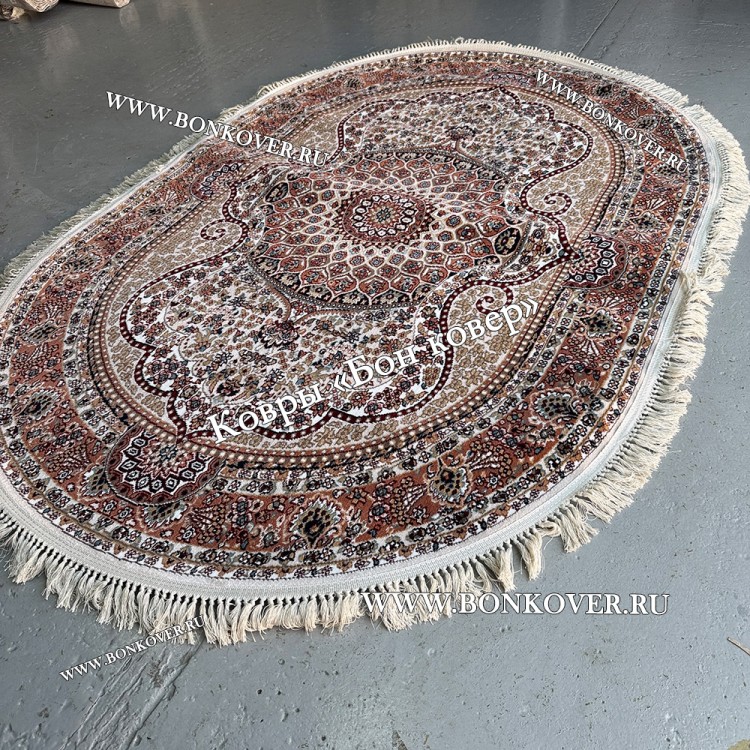 Ковер с Персидским Узором дизайн 46 Овал